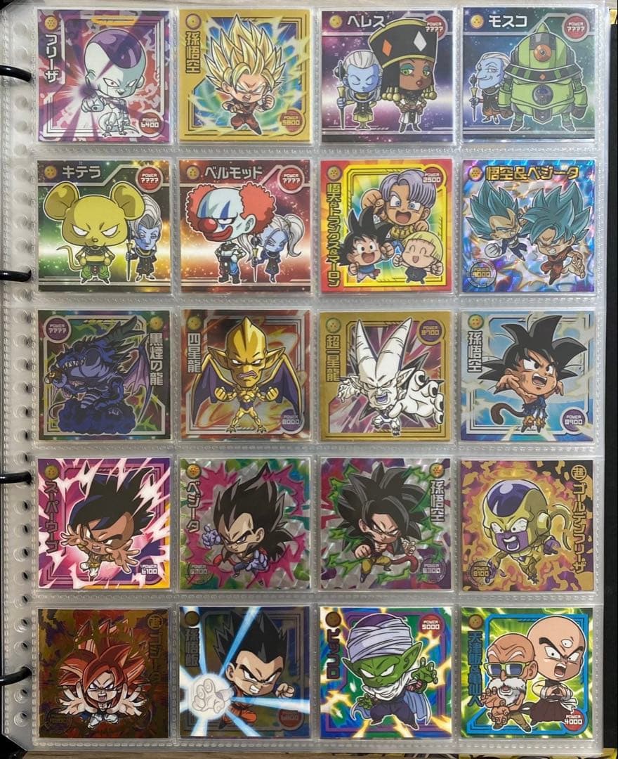 【早い者勝ち】ドラゴンボール 超戦士 シール ウエハース コンプ セット