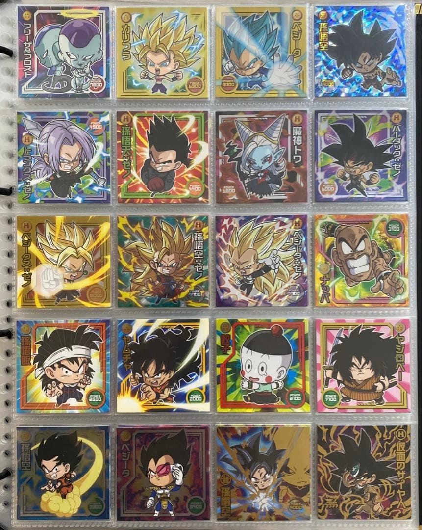 【早い者勝ち】ドラゴンボール 超戦士 シール ウエハース コンプ セット