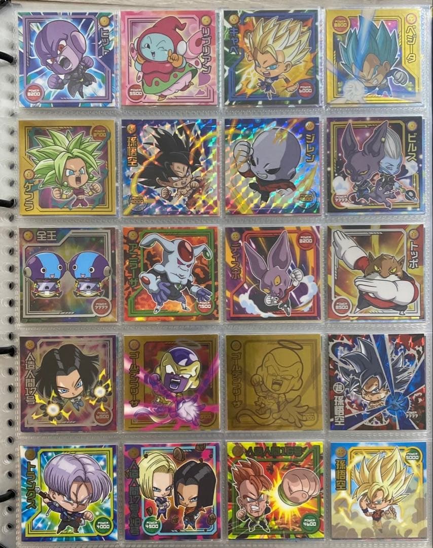 【早い者勝ち】ドラゴンボール 超戦士 シール ウエハース コンプ セット