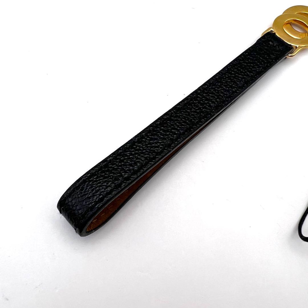 【極美品】BVLGARI ブルガリ ドッピオトンド フォンストラップ ゴールド