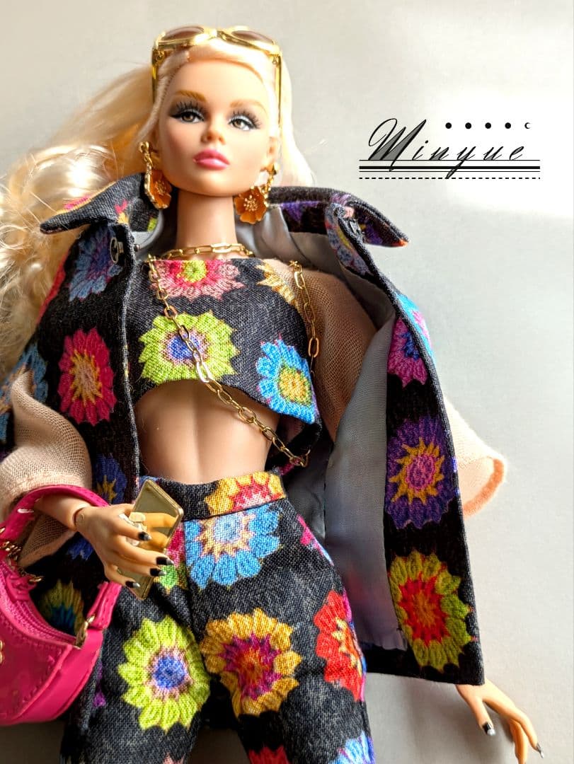 ポピーパーカー 花柄セットアップコーデセット