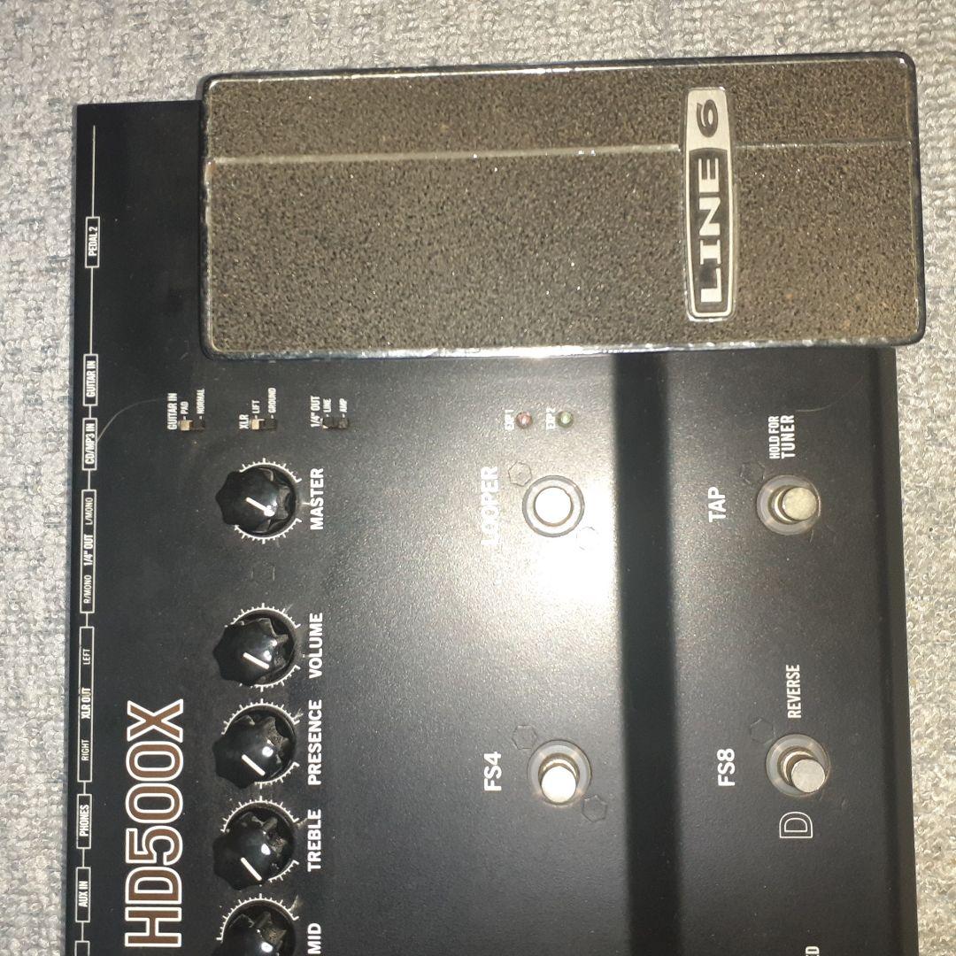 LINE6 名機POD HD500Xギター、マルチエフェクター