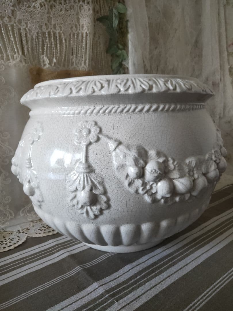 オブジェ 花器 フレンチスタイル フランスアンティーク Shabby