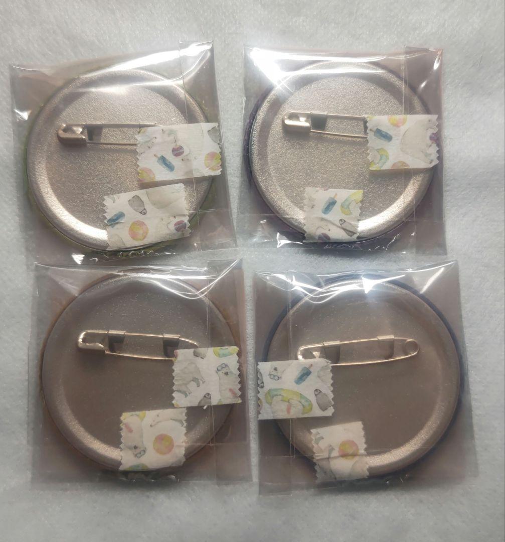 最遊記　缶バッジ　三蔵　八戒　紅孩児　敖潤