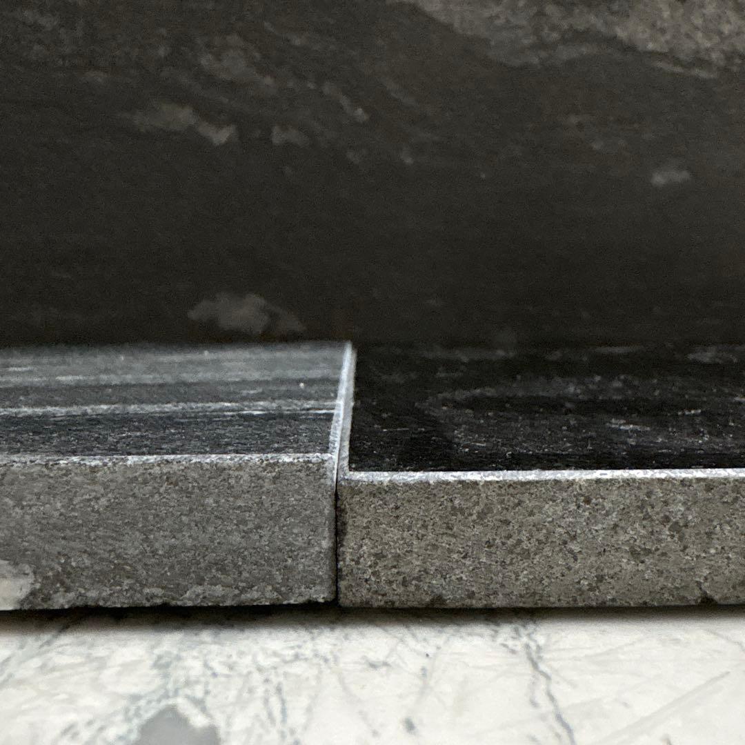 天然御影石　ストリームブラック　5枚+１枚