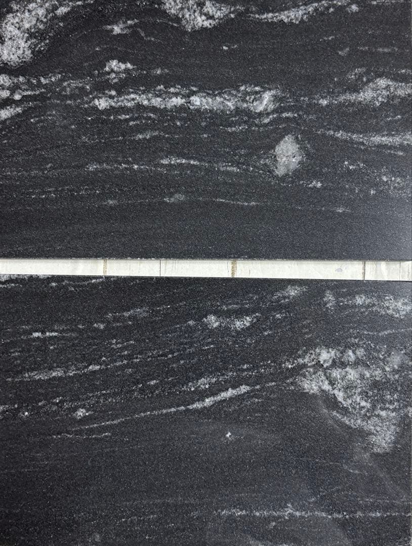 天然御影石　ストリームブラック　5枚+１枚