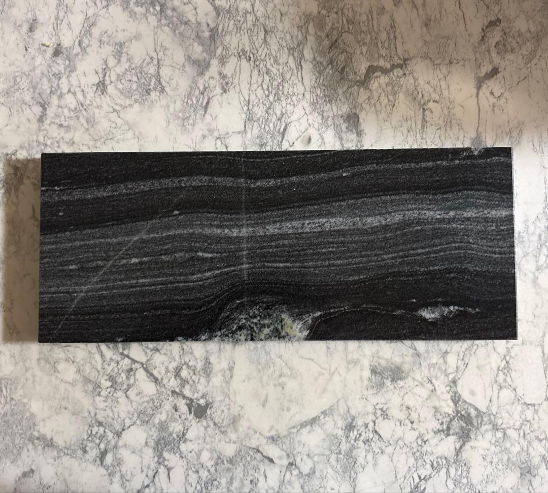 天然御影石　ストリームブラック　5枚+１枚