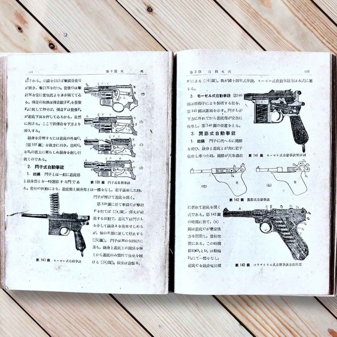 【希少】1937年《兵器》帝国陸海空軍及び世界の火器兵器ミリタリー装備活版図録集