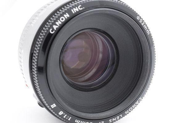 キャノン Canon EF 50mm F1.8 II 単焦点レンズ