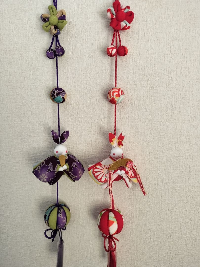 はるみページ！ハスの実、、、！うさちゃん吊るし飾り！お雛様吊るし飾り！