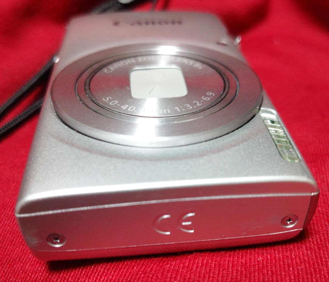 CANON IXY 200 コンパクトデジタルカメラ シルバー メモリーカード付