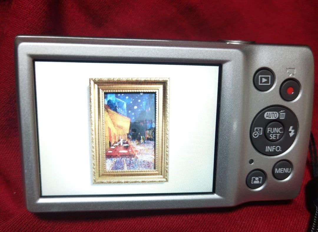 CANON IXY 200 コンパクトデジタルカメラ シルバー メモリーカード付