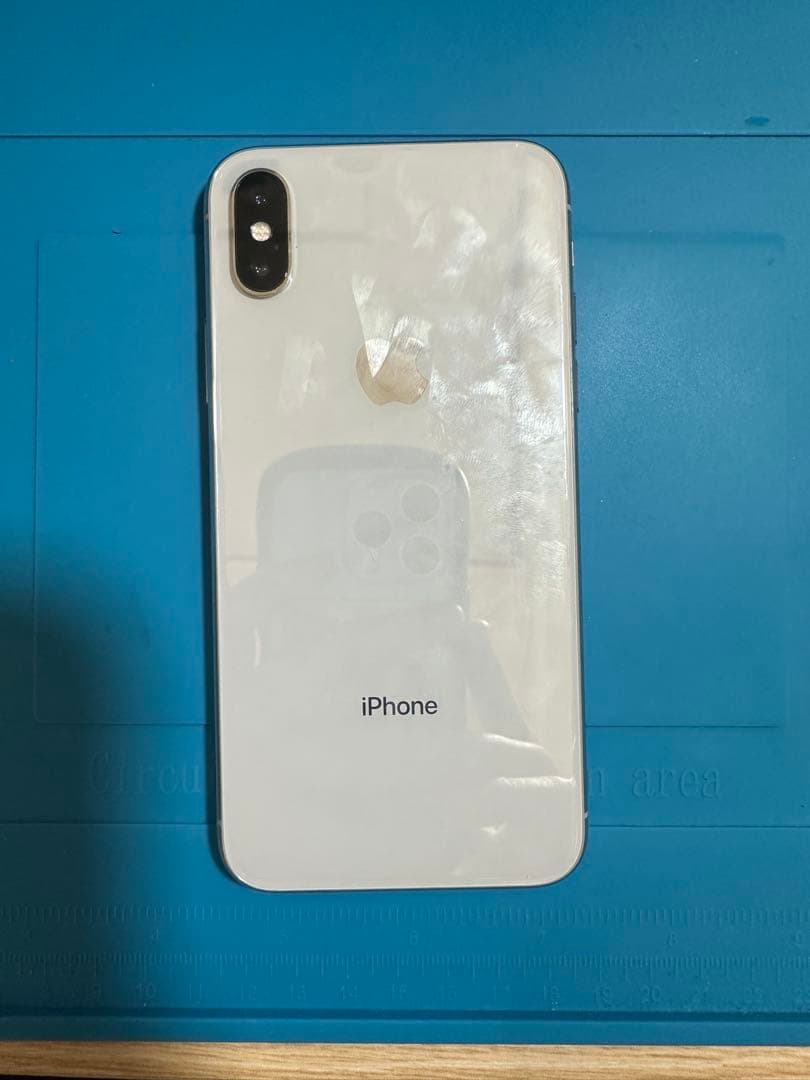 iPhone X 64GB SIMフリー 画面交換済み 純正バッテリー100%