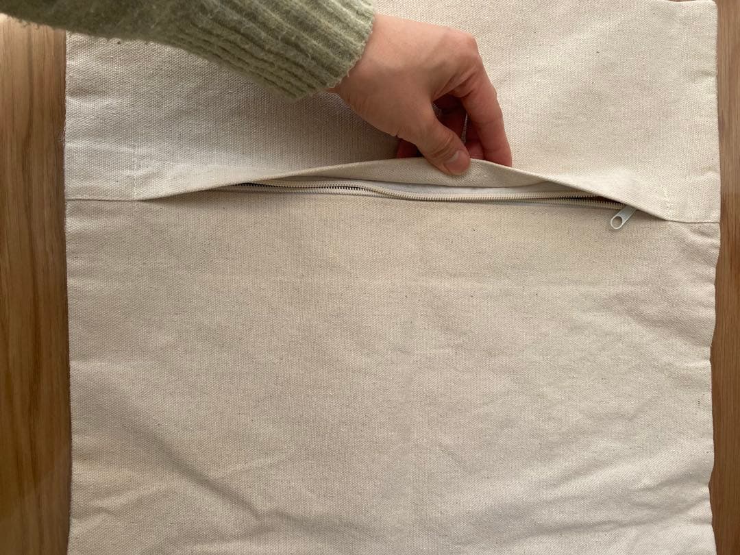 【全面シルク刺繍】クッションカバー ウズベキスタン スザニ 約38×40cm