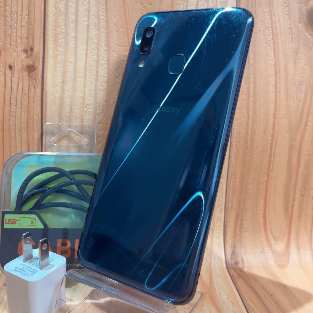 SIMフリー 本体 Galaxy A30 64 GB 180G2 ブラック