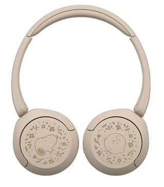 スヌーピー ベージュ ワイヤレスヘッドホン ヘッドフォン SONY ソニー