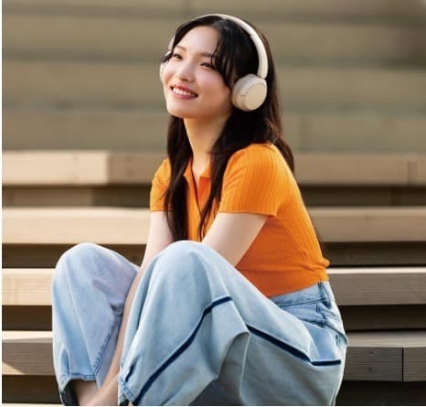 スヌーピー ベージュ ワイヤレスヘッドホン ヘッドフォン SONY ソニー