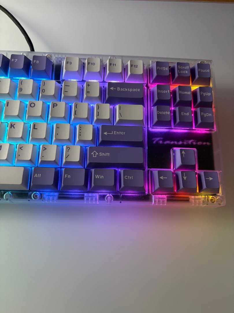 キーボード Swagkeys transitition lite NEON 8K HE