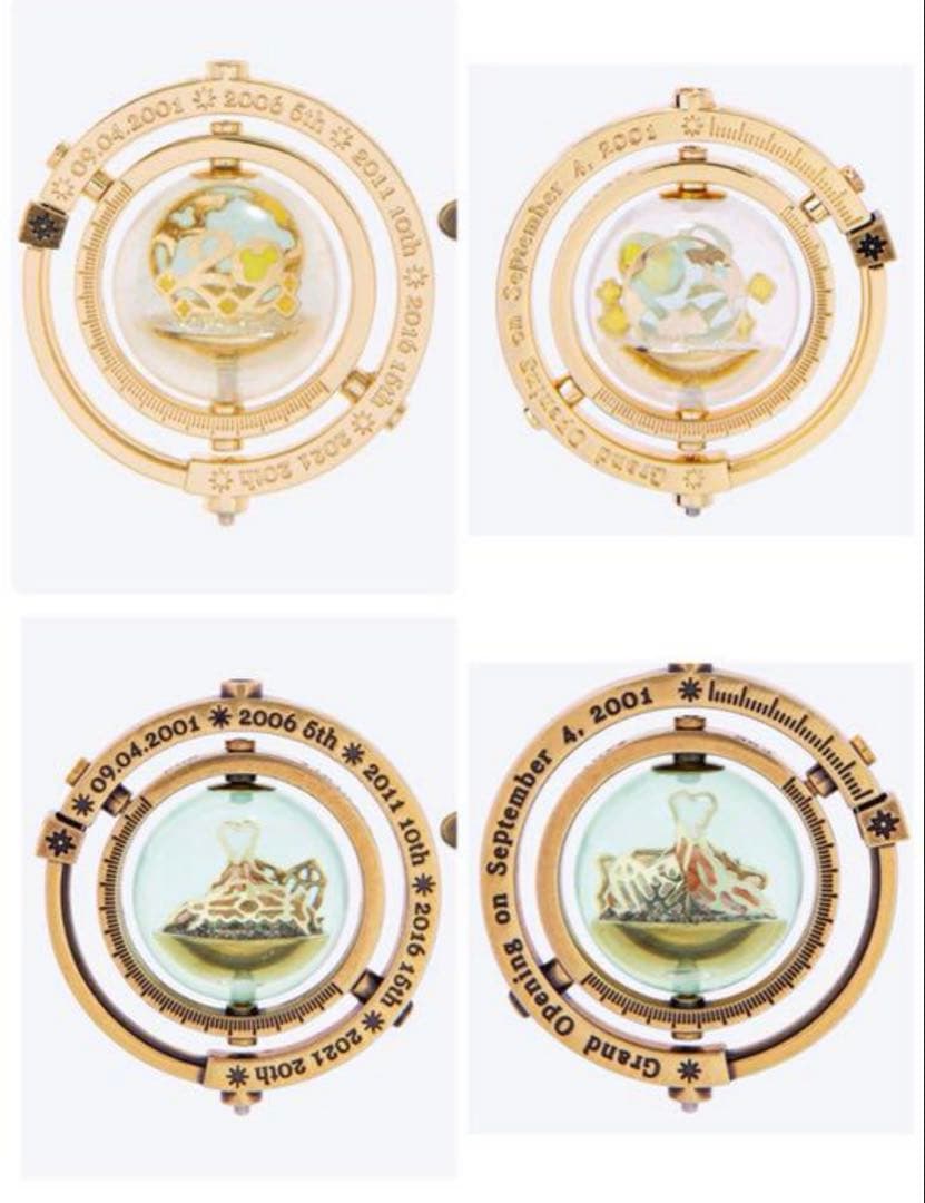 クリスタルスフィア　セット　20周年　ディズニーシー