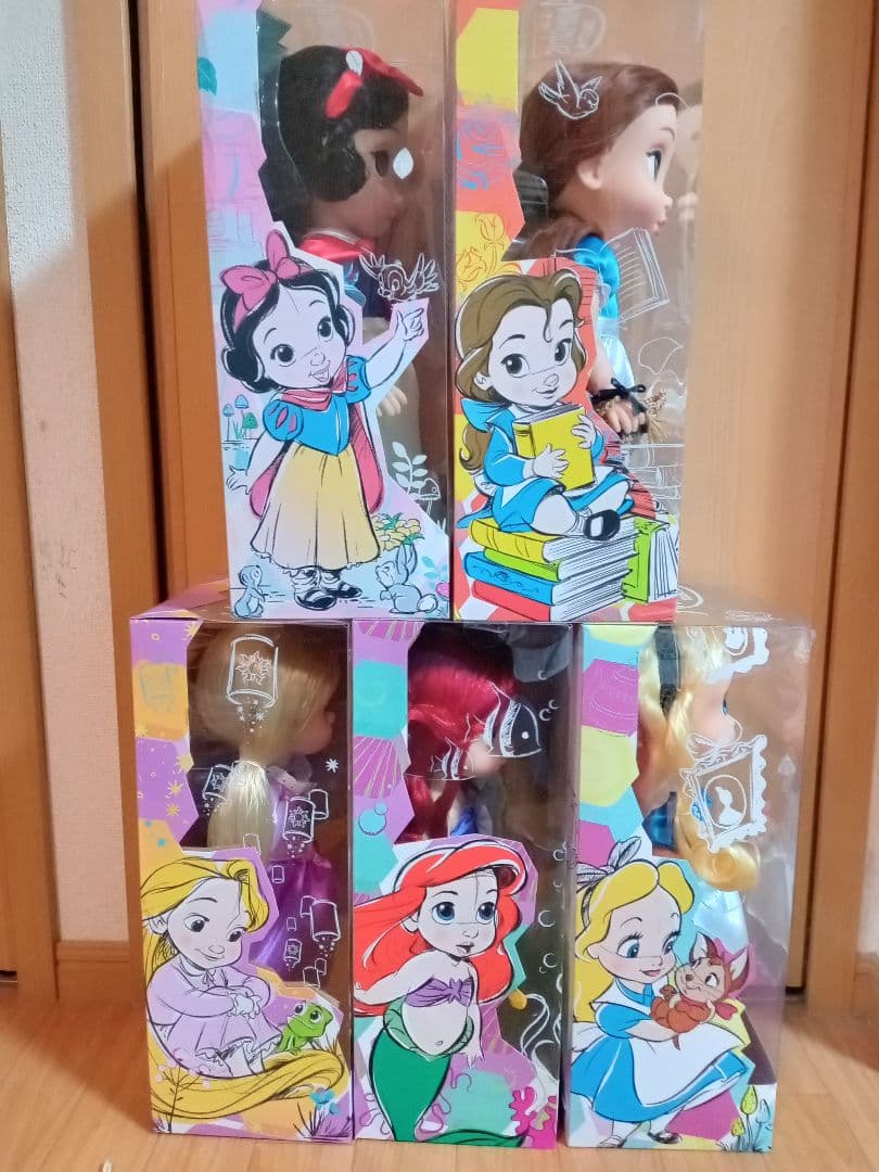 ディズニー　アニメーターズ　 コレクションドール　5体セット（4体は未開封）