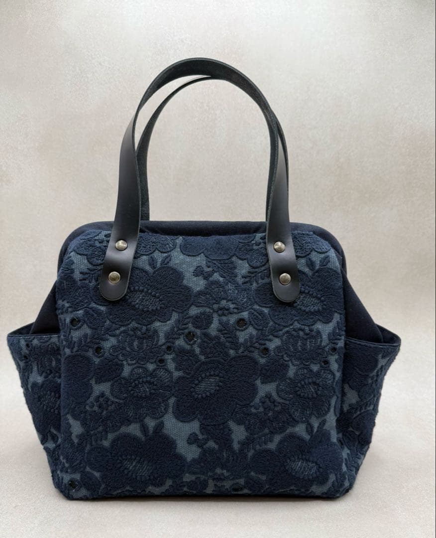 SALE ミナペルホネン smileflower ハンドメイドバッグ 206Ⓐ