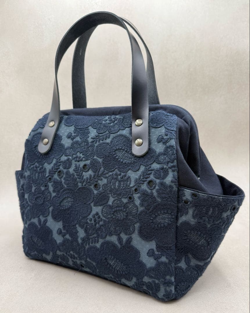 SALE ミナペルホネン smileflower ハンドメイドバッグ 206Ⓐ