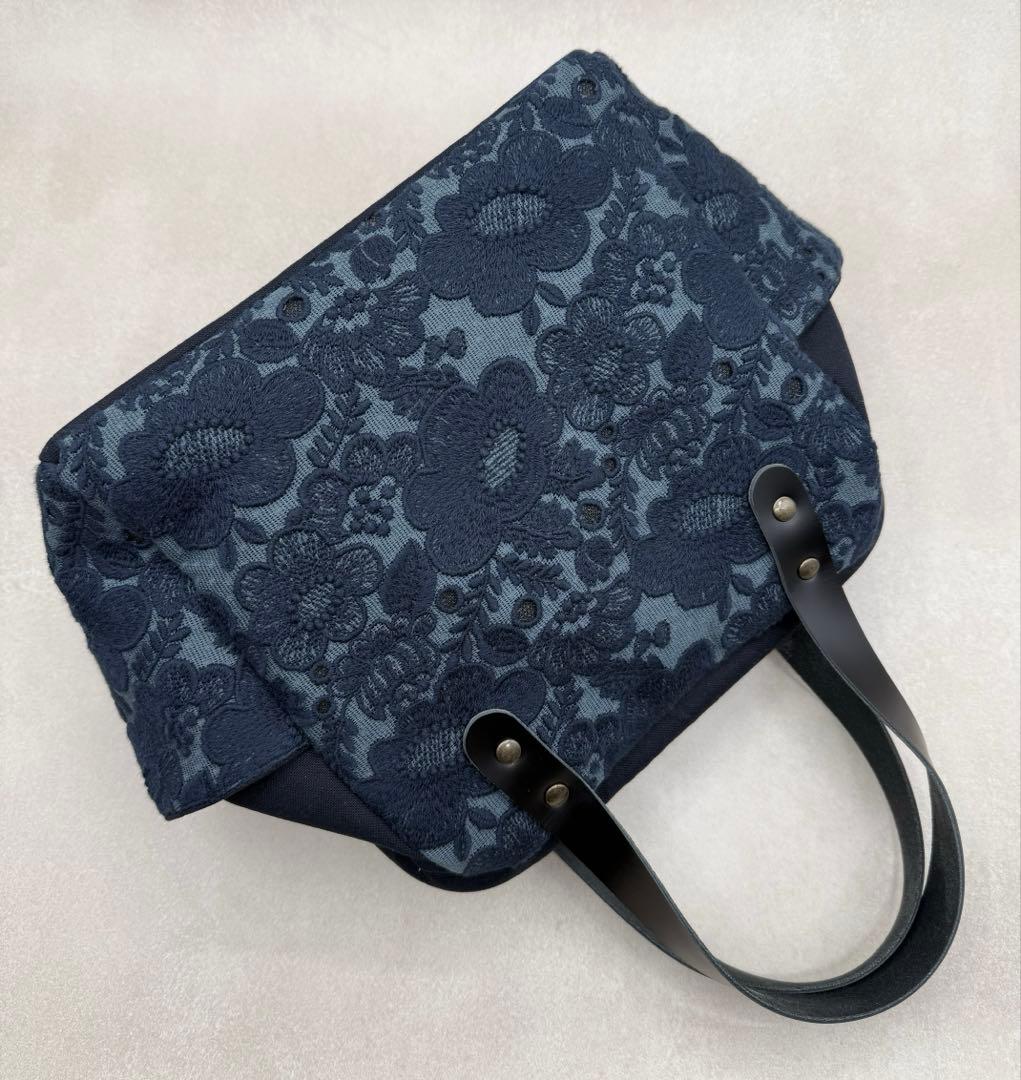 SALE ミナペルホネン smileflower ハンドメイドバッグ 206Ⓐ