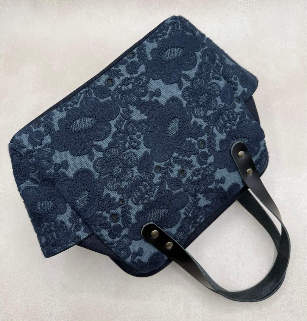 SALE ミナペルホネン smileflower ハンドメイドバッグ 206Ⓐ