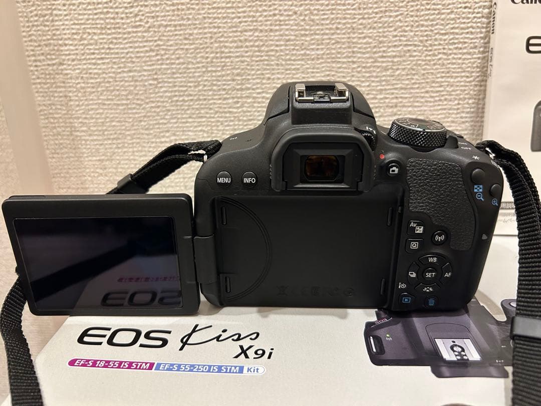 Canon EOS kissX9i ダブルズームキット 初心者入門セット