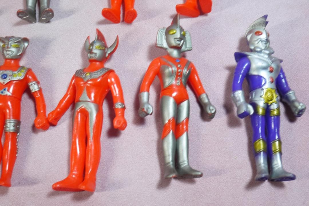 ポピー　ウルトラマン　ミニソフビ　9体