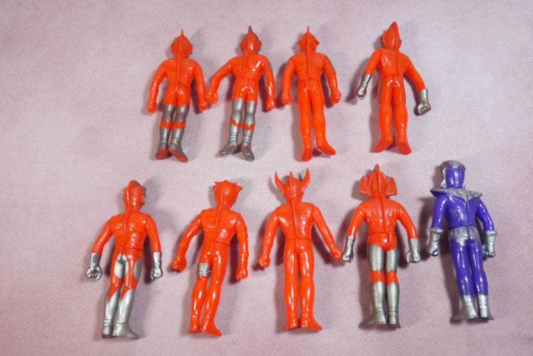 ポピー　ウルトラマン　ミニソフビ　9体