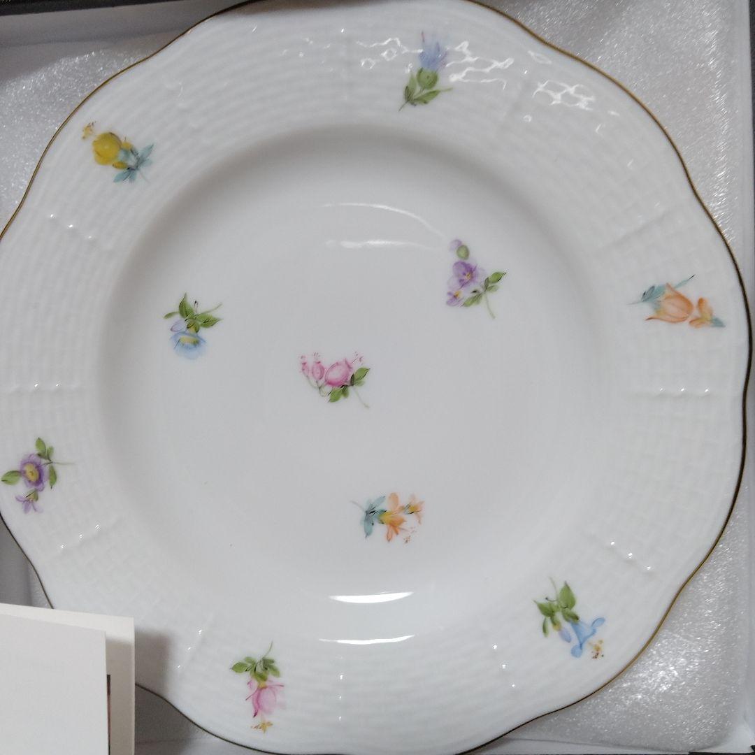 【美品】ヘレンド　ミルフール　ケーキプレート