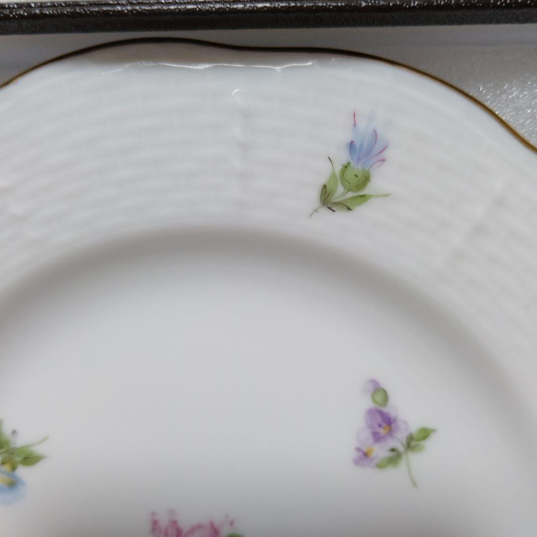 【美品】ヘレンド　ミルフール　ケーキプレート