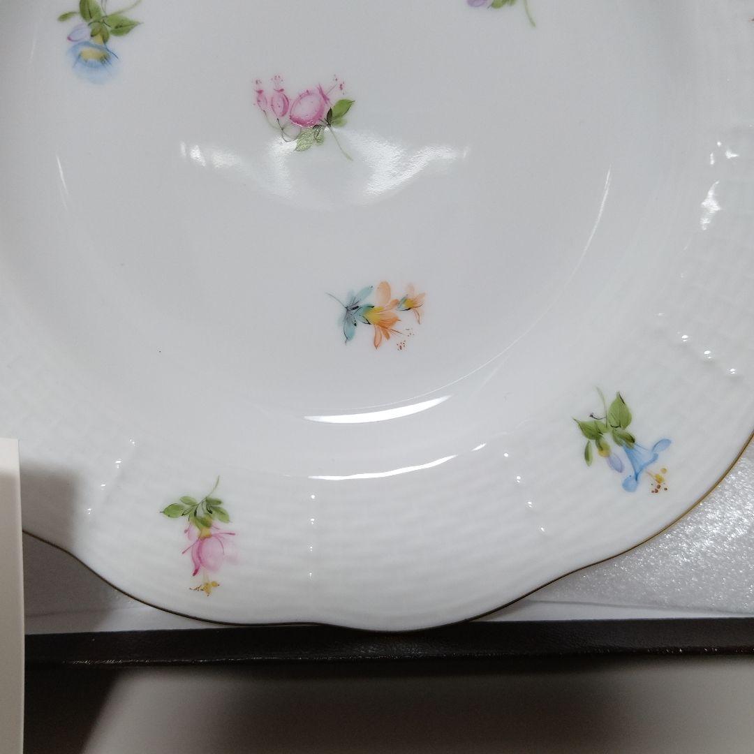 【美品】ヘレンド　ミルフール　ケーキプレート