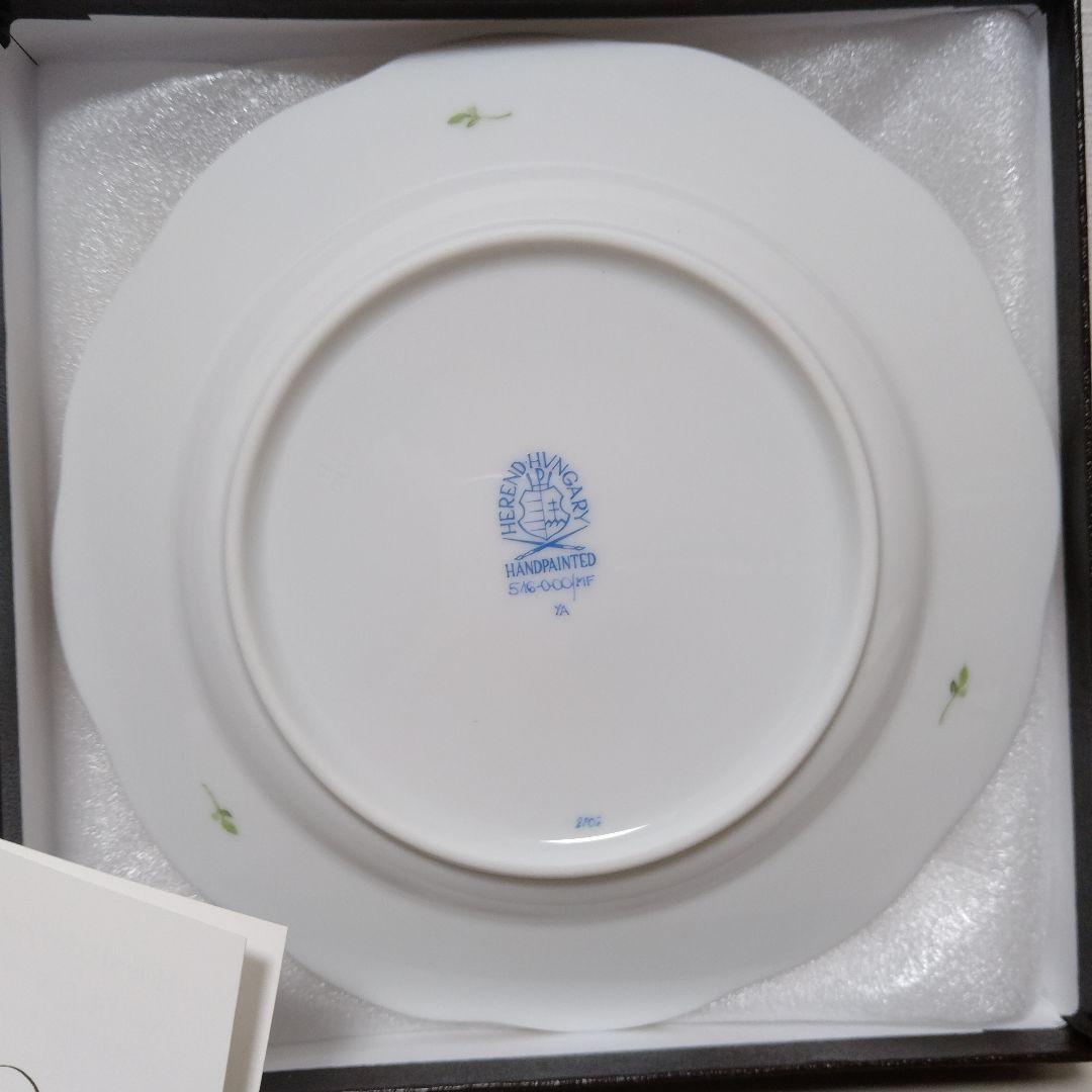 【美品】ヘレンド　ミルフール　ケーキプレート