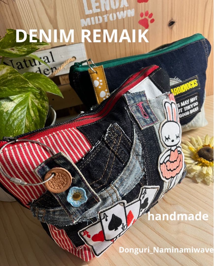 みのっちさま❤️pagesになります♪デニムリメイク