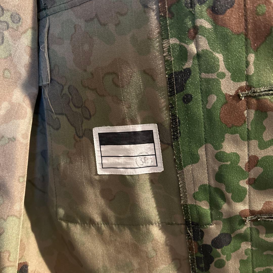 陸自　迷彩服　戦闘服　自衛隊　3B 私物　PX 上下セット　ベルト付き