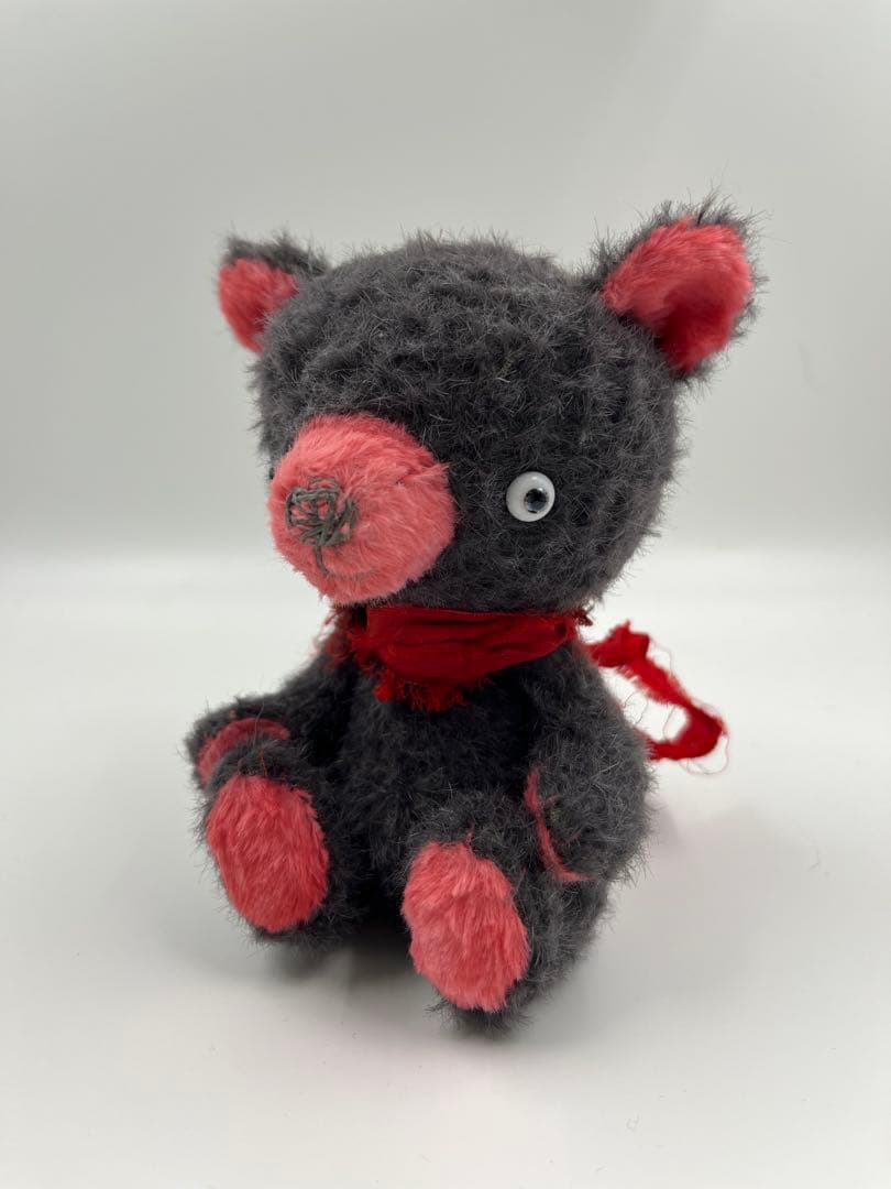 手作りテディベア　ピンク