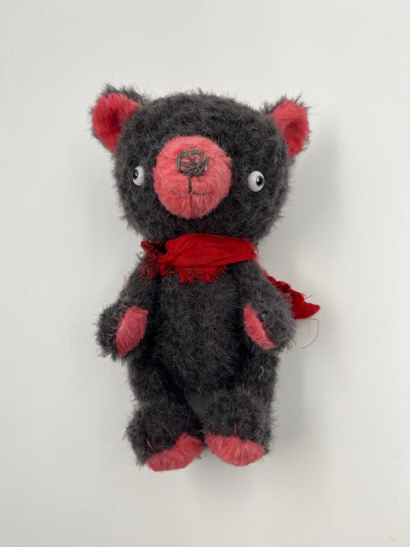 手作りテディベア　ピンク