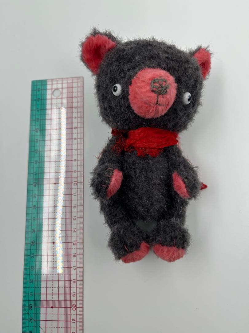 手作りテディベア　ピンク