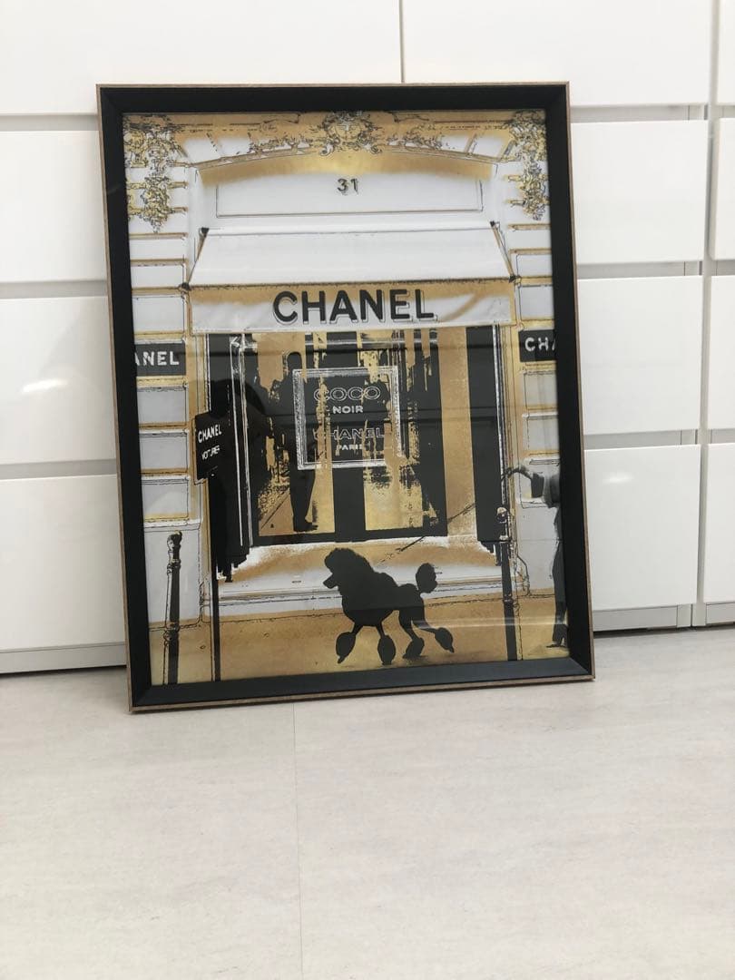 【専用】Francfranc シャネルアートボード フレーム付き