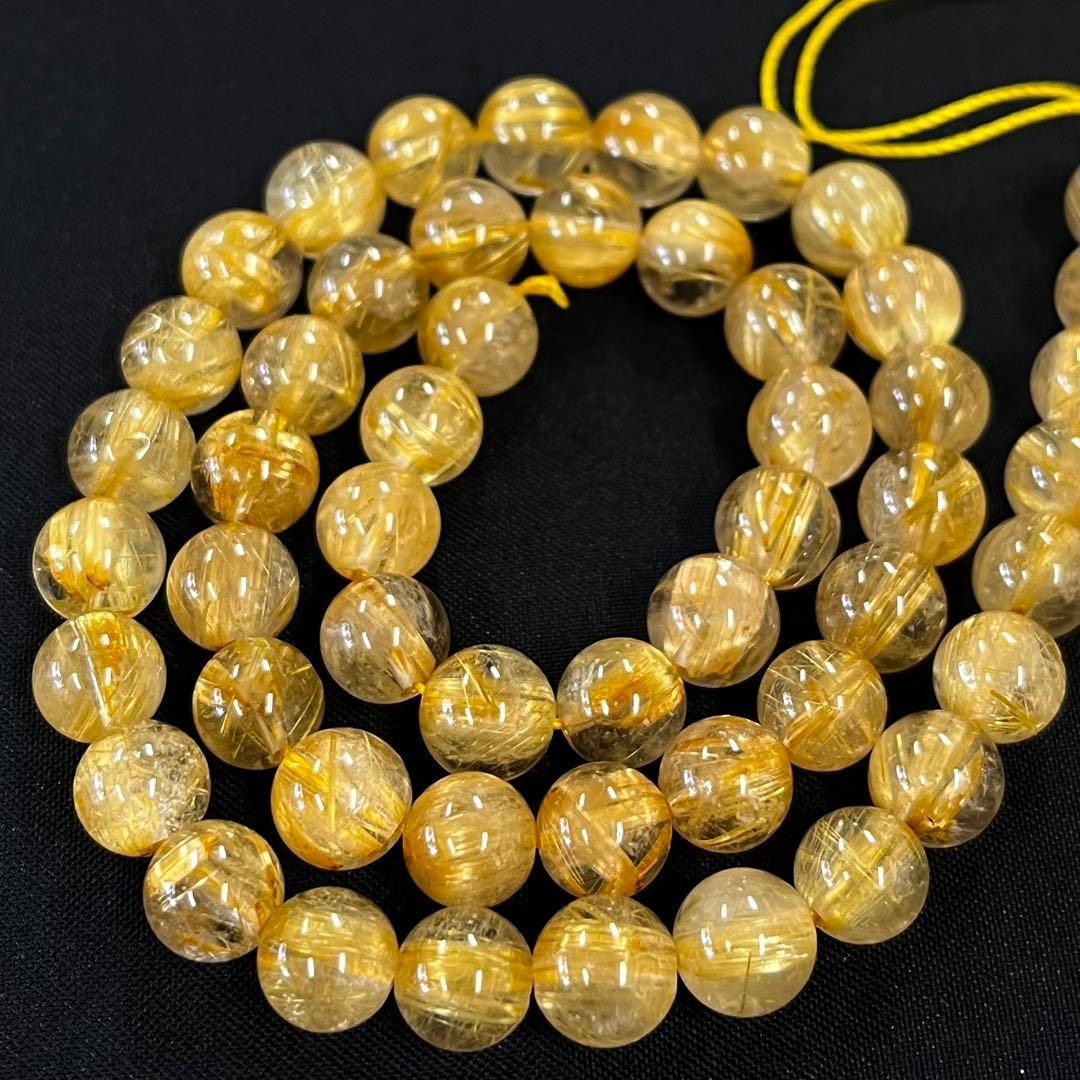 極上5Aタイチンルチル8mm連材40cm 金針最強　大特価