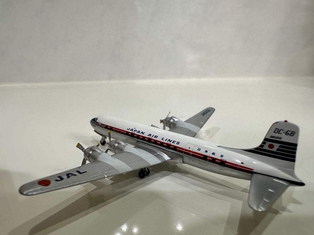 JAL DC-6B City of Kyoto1/400ダイキャストモデル