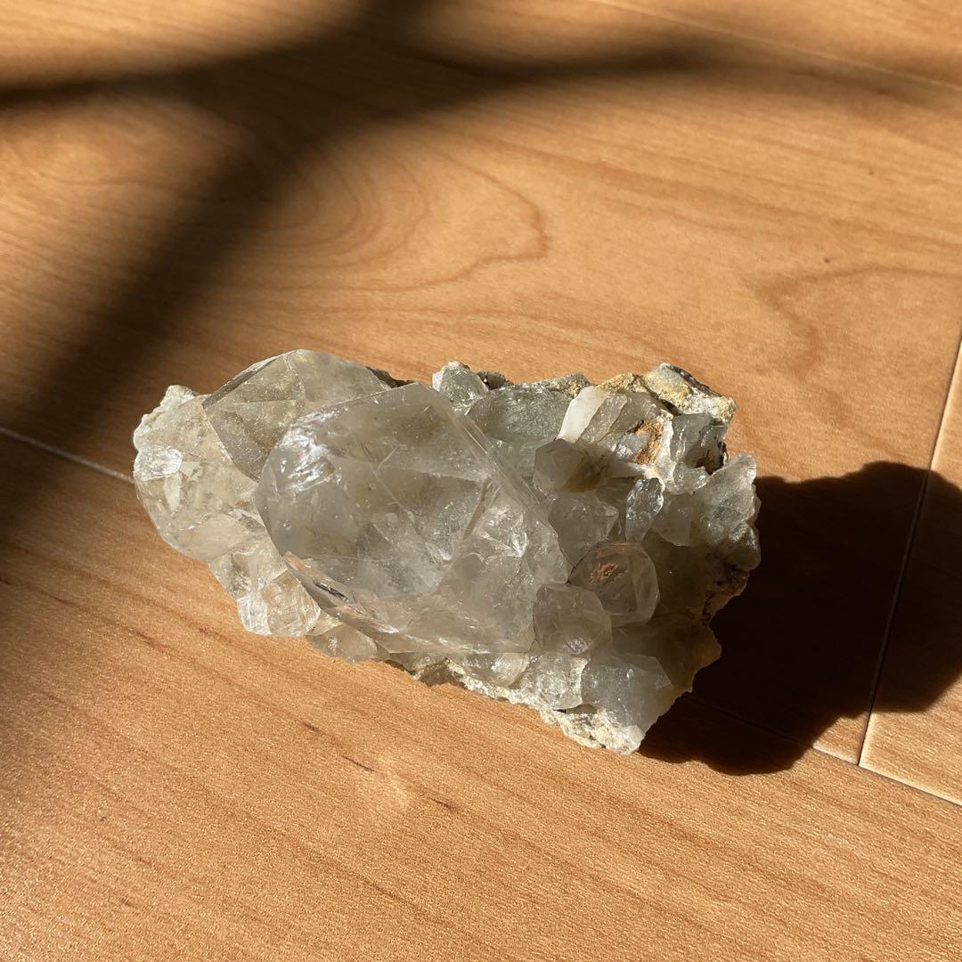 ヒマラヤ マニハール産 水晶 クラスター 浄化セット