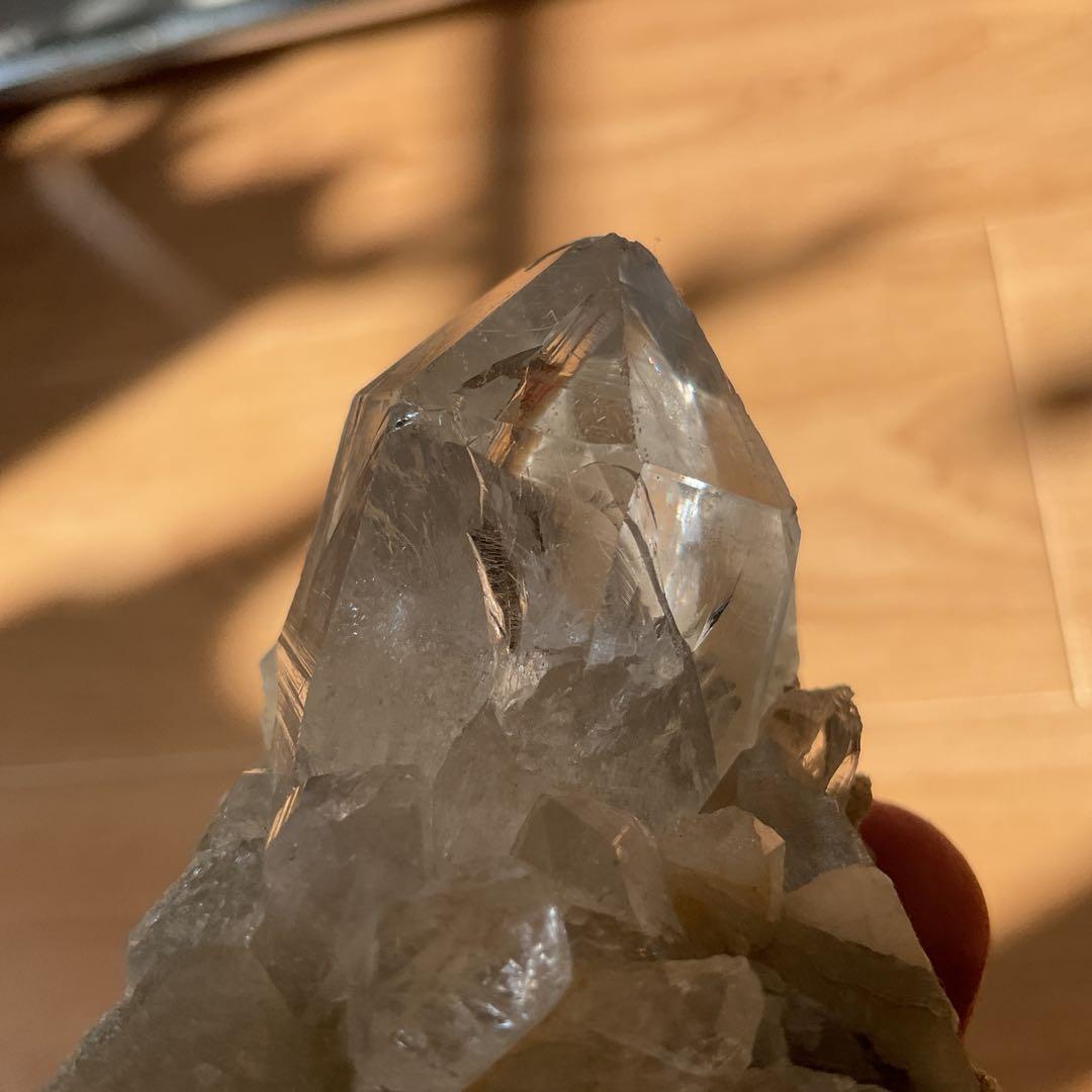 ヒマラヤ マニハール産 水晶 クラスター 浄化セット