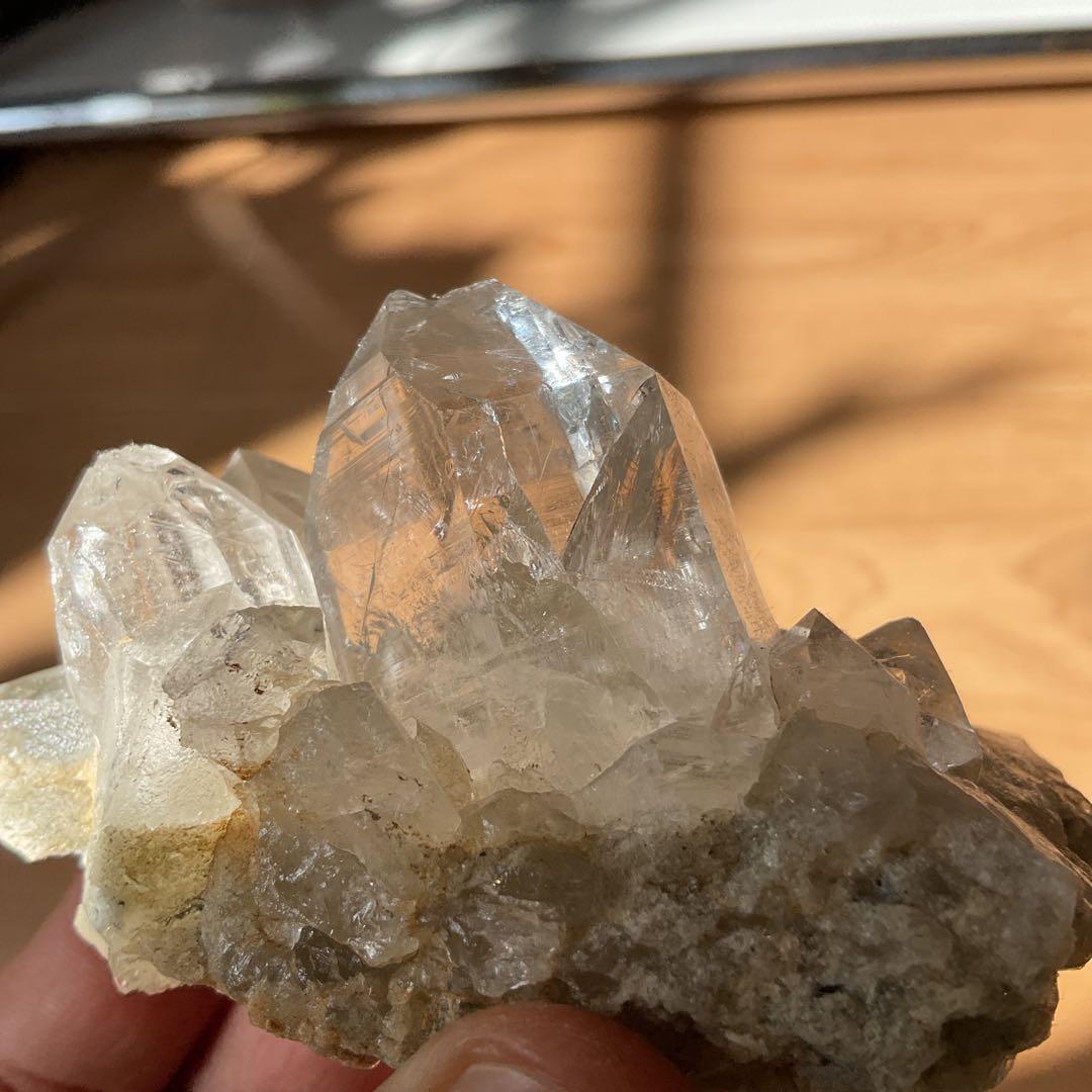 ヒマラヤ マニハール産 水晶 クラスター 浄化セット