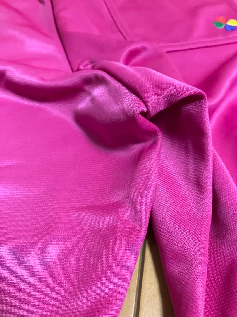 ももクロ　日テレポシュレ　adidasコラボジャージピンク　ストラップ付き　xs