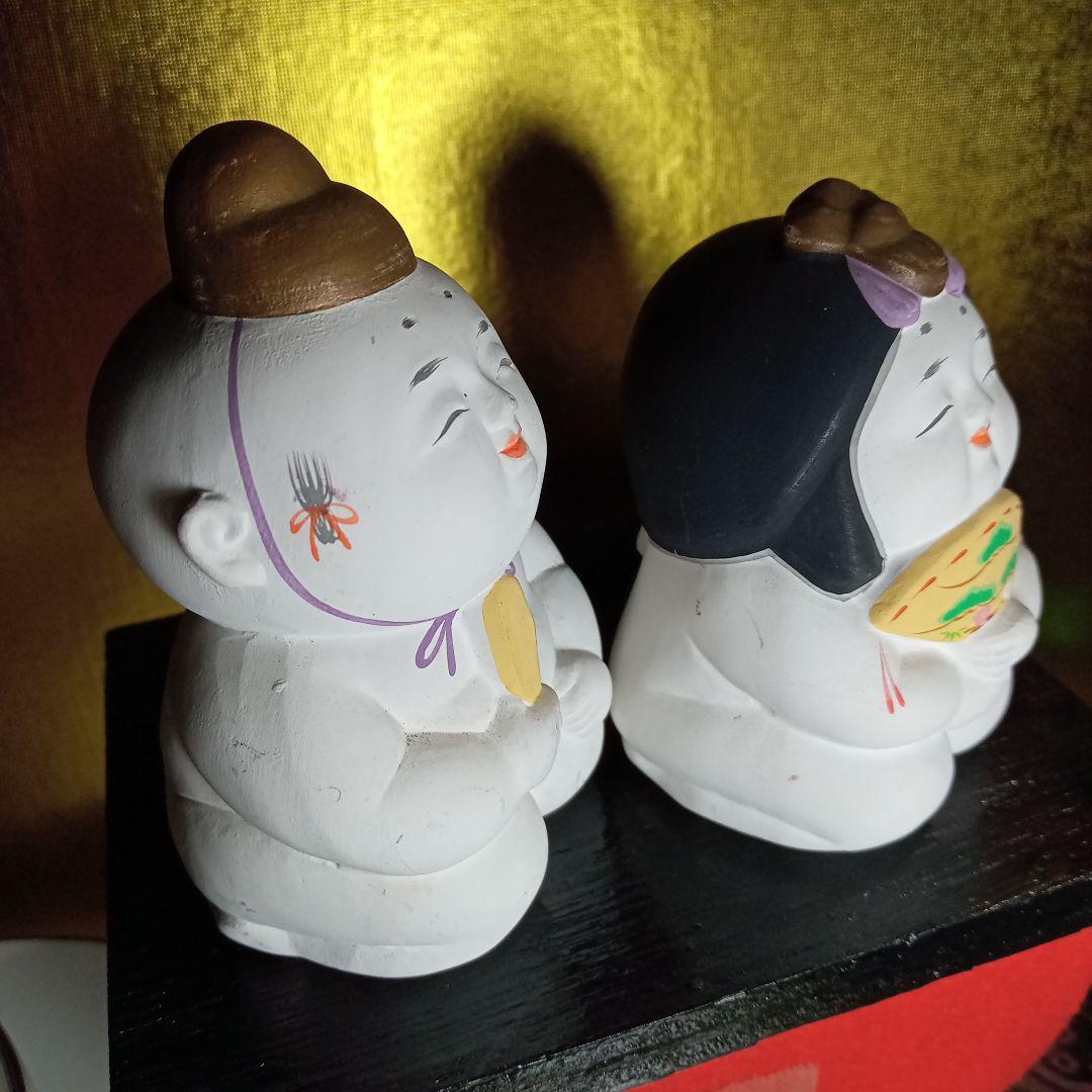 民芸工芸品　DH博多人形商工業登録商標　30年以前に購入した作品です。