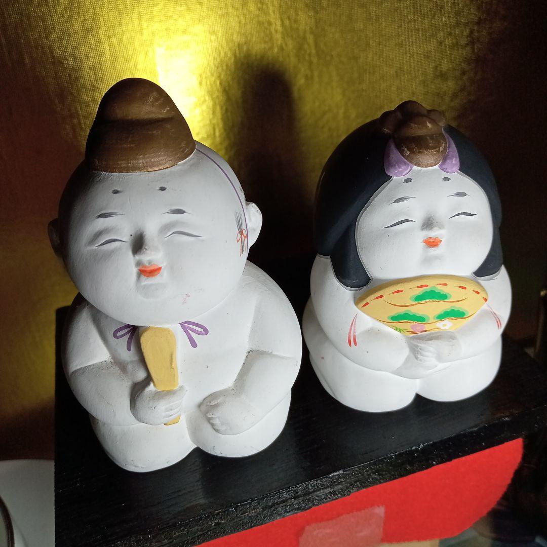 民芸工芸品　DH博多人形商工業登録商標　30年以前に購入した作品です。