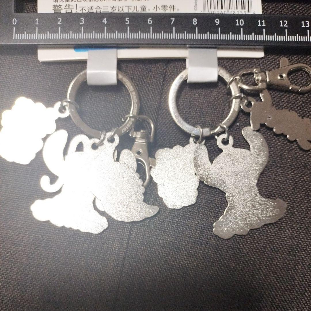 上海ディズニーランド　スティッチ&エンジェル　ペアキーチェーン　ペアキーホルダー